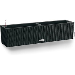 Lechuza Donica, System Nawadniania, Balconera Cottage 80 Grafitowy