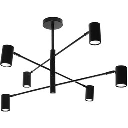 Lampa sufitowa SIENA 6 x spot czarny GU10