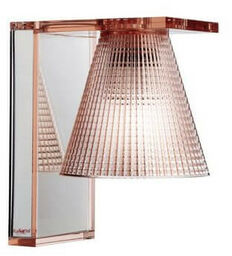 Kartell - Light Air Lampa Ścienna Rzeźbiona Różowa