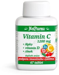 Witamina C 1200 mg - dzika róża, witamina