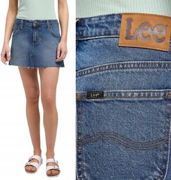 Lee MINI SKIRT Facets Of Blue JEANSOWA MINI