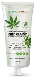 BotanicHelp Zmiękczająco- regenerujący krem do stóp z olejem