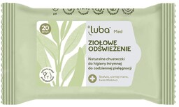 Luba Med Ziołowe odświeżenie naturalne chusteczki do higieny