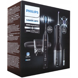 Szczoteczka Soniczna Philips HX3866/43 + Irygator Przenośny Bezprzewodowy