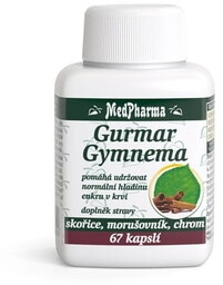 Gurmar Gymnema, Cynamon, Morwa, Chrom - cukrzyca, 67