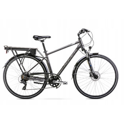 Rower Elektryczny Trekingowy Wagant Rm 1R 19" grafitowo-srebrny