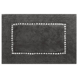 Eurofirany Dywanik łazienkowy Chic 459790 Prostokątny Stalowy Zyskaj