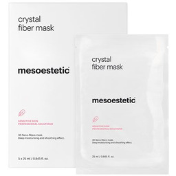 Mesoestetic Post Peel Crystal Fiber Mask - żelowa