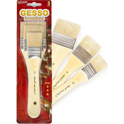Mont Marte Zestaw pędzli do malowania Gesso 3