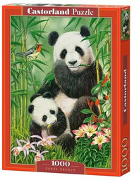 Puzzle 1000 Panda Brunch - Castorland