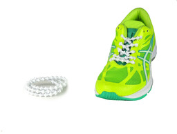 XTENEX Elastyczne sznurówki sportowe XTENEX X300 white