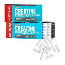 Monohydrat kreatyny Nutrend Creatine Compressed Caps 120kaps