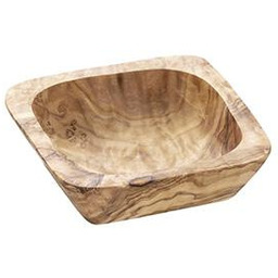 Miska OLIVE z drewna oliwnego, 7.5x7.5x2.5 cm, 50