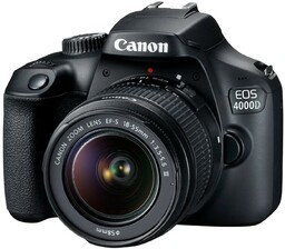 Canon EOS 4000D + obiektyw EF-S 18-55 DC