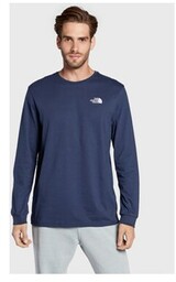 The North Face Longsleeve Simple Dome NF0A3L3B Granatowy