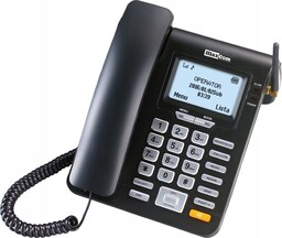 Telefon Stacjonarny Na Kartę Sim Maxcom MM28D