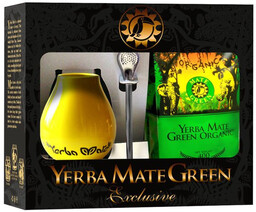 Zestaw yerba mate 400 g matero bombilla -