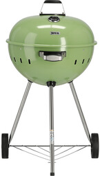 GRILL WĘGLOWY OKRĄGŁY 54CM ZIELONY