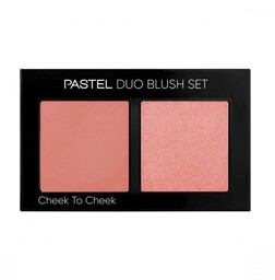 PASTEL DUO Blush Set Paletka Róży do policzków