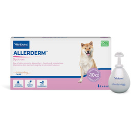 VIRBAC allerderm spot-on 4ml x 6 pipet -