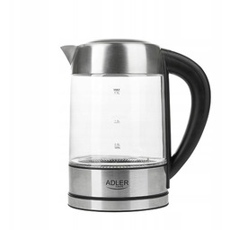 Czajnik elektryczny bezprzewodowy Adler Ad 1247 1,7L cichy