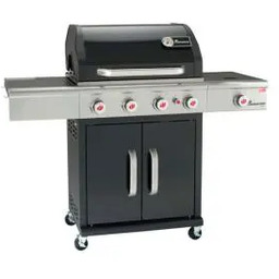 Landmann 12962 TRITON PTS 4.1 Czarny Grill gazowy