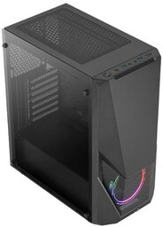 Aerocool Zauron FRGB-G-BK-V1 Czarny Obudowa