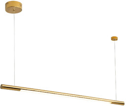 Lampa wisząca biurowa ORGANIC HORIZON ZŁOTA P0356 -