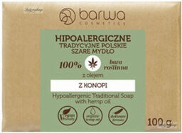 BARWA - HYPOALLERGENIC TRADITIONAL SOAP WITH HEMP OIL