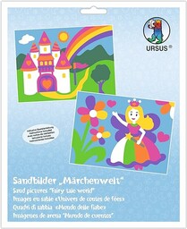 Ursus 8410006 - Piaskowe obrazki, bajkowy świat, zestaw