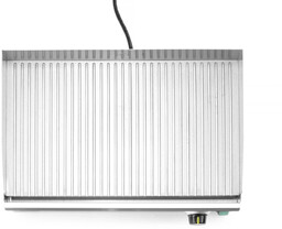 HENDI Płyta grillowa elektryczna Kitchen Line, ryflowana 154953