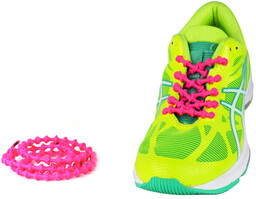 XTENEX Elastyczne sznurówki sportowe XTENEX X300 pink