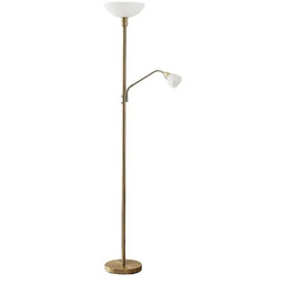 Lindby - Jost Lampa Podłogowa Brass/White