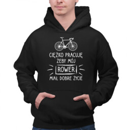 Ciężko pracuję, żeby mój rower miał dobre życie