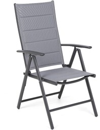 Krzesło ogrodowe aluminiowe Ibiza Grey / Window Grey