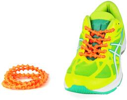 XTENEX Elastyczne sznurówki sportowe XTENEX X300 orange