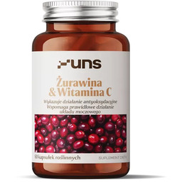 UNS Żurawina&Witamina C 60vegcaps