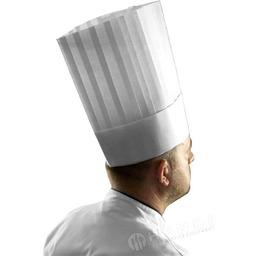 Hendi Czapka kucharska LE GRAND CHEF biała, zestaw