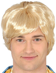Blond peruka męska - 1 szt.