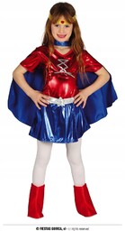 Strój Supermanka Wonder Woman 7-9 Lat Superbohaterka