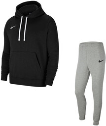 Dres męski bawełniany Nike czarny/szary CW6894-010 + CW6907-063