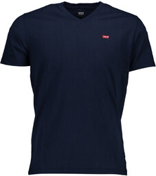 NIEBIESKI MĘSKI T-SHIRT Z KRÓTKIM RĘKAWEM LEVIS