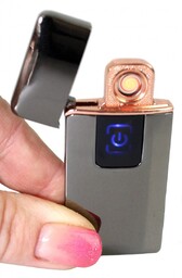 Praktyczna Elektryczna Zapalniczka Plazmowa USB Elegancka Z Kablem