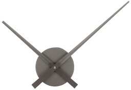 Designerski zegar ścienny Karlsson 4348GY, szary,średnica 48 cm