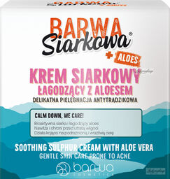 BARWA - BARWA SIARKOWA - SOOTHING SULPHUR CREAM