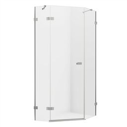 Kabina pięciokątna 100x80 EXK-3893 Avexa New Trendy Chrom