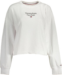 BIAŁA DAMSKA BLUZA TOMMY HILFIGER BEZ ZAMKA