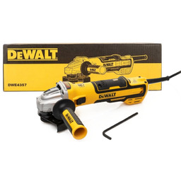 Dewalt DWE4357-QS Szlifierka kątowa Bezszczotkowa 125mm 1700W Reg.