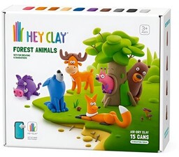 HEY CLAY Masa plastyczna Forest Animals Zwierzęta leśne