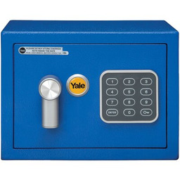 YALE Sejf domowy YSV/170/DB2/B Mini Niebieski
